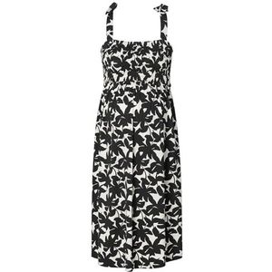 Noppies Maternity Nia Dress Mouwloze Allover Print, Black Big Flower - N230, XL