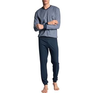 CALIDA Relax Choice Pyjamaset voor heren, Indigo Mood, 58