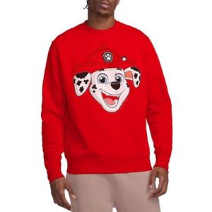 Paw Patrol Marshall Grin Crew Sweatshirt, Rood, Small, Rood, S