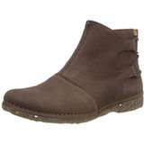 El Naturalista - 2N9171120005_012 - Leren Enkellaarsjes - Aangenaam Bruin - Plat - Veters - Ritssluiting