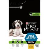Purina Pro Plan Dog hondendroogvoering, met Optistart, rijk aan kip, Large Athletic Puppy, zak, 3 kg