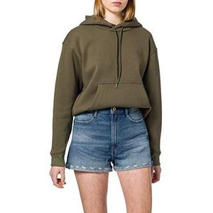 G-STAR Raw Tedie Ripped Edge Ultra High Shorts voor dames, blauw (Faded Riverblue D19143-c529-c289), 25W