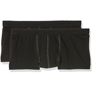 Sloggi Heren retroshorts (set van 2), zwart, 6