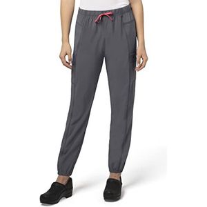 Carhartt Petite Women's Force Modern Fit Jogger Scrub Pant, Pewter, 3XL PET