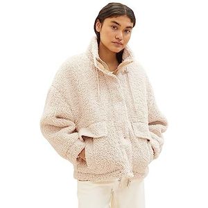 TOM TAILOR Denim Damesjas, 34271 - Beige Teddy, XL