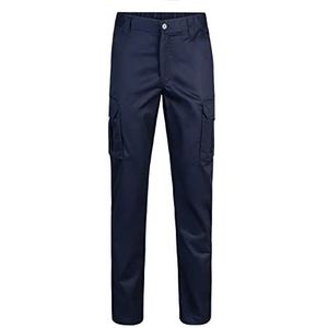 Velilla 103001 broek met meerdere zakken, kleur marineblauw, maat 60, slim voor heren, Navy Blauw, 54 slank