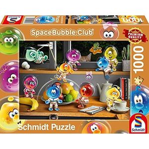 Schmidt Spiele 59943 Spacebubble Club, verovering van de keuken, puzzel met 1000 stukjes