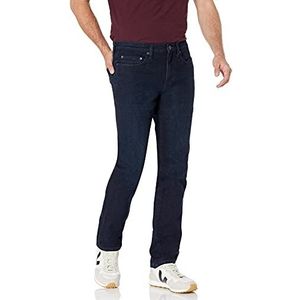 Amazon Essentials Men's Spijkerbroek met slanke pasvorm, Blauw Over-dye, 31W / 28L