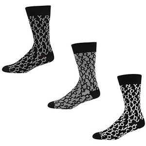 DKNY Heren sokken, zwart, eenheidsmaat
