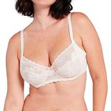 SANS COMPLEXE - Capucine - Omsluitende Beugel-BH - Ivoor/Roze - Kant