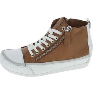 Andrea Conti Enkellaarzen voor dames 0345910, grootte:37, kleur:Bruin