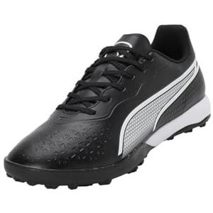 PUMA Unisex King Match Tt voetbalschoen, Puma Zwart Puma Wit, 45 EU