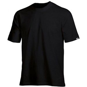 BP 1121-255-32-M uniseks T-shirt, 1/2 mouwen, ronde hals, lengte 70 cm, 180,00 g/m² katoen met stretch, zwart, M