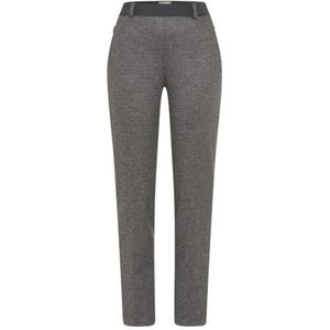 Raphalea by Brax Lillyth Pull on, Mini Rhombus Jersey, super slim, grijs, 32W x 32L