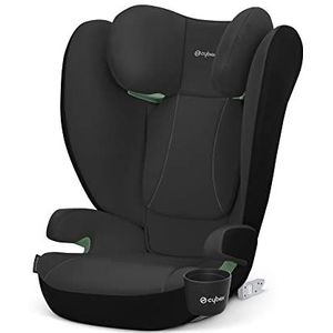 Cybex Silver autostoel Solution B2 i-Fix incl bekerhouder voor auto's met en zonder ISOFIX vanaf ca 15-50 kg vanaf ca 3 tot 12 jaar Volcano Black (zwart)