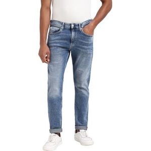 Calvin Klein Jeans Slim Taper Broek voor heren, Denim Light, 33W / 32L