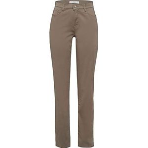 BRAX Dames vrouwelijke fit stoffen broek Style Carola Smart Cotton Stretch, kaki 33, 32, kaki, 25W x 32L