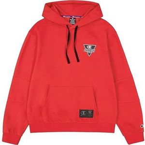 Champion Legacy Modern Sport (220363) - Poly-Cotton Rain Interlock Sweatshirt met capuchon, Vest (CRD), M Heren FW24, Schbel (Crd), M