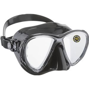 Cressi Big Eyes Evolution Mask - Gepatenteerd Hellend Inverted Teardrops Lensmasker voor duiken, snorkelen, freediving