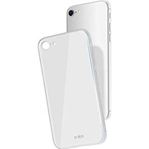 iPhone 8/7 harde schaal van glas en PC in wit