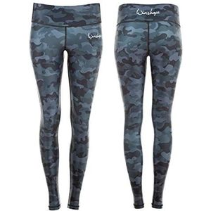 Winshape Ael102, functionele leggings voor dames, camo-print, slim stijl, fitness, vrije tijd, sport, yoga, workout