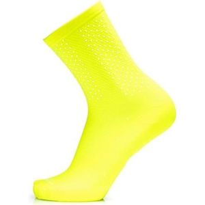 MB Wear sokken reflecterend, neongeel S/M (35-40) unisex volwassenen, FR: M (maat fabrikant: M)