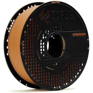 3DFILS Neat Winding esFil PLA Max filament voor 3D-printers, 1,75 mm, 1 kg, bruin