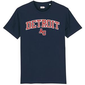 AMERICAN COLLEGE USA T-shirts met korte mouwen voor jongens en meisjes, uniseks kinderen, Marineblauw, 14 Jaar