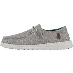 Hey Dude Wendy Chambray Moc Toe Schoenen voor dames, beige, 36 EU