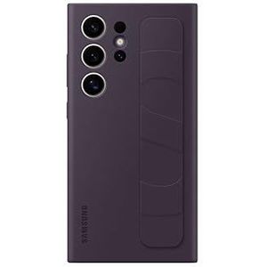 Samsung Standing Grip Smartphone Case EF-GS928 voor Galaxy S24 Ultra, mobiele telefoon hoes, vingerhouder, slank ontwerp, Dark Violet
