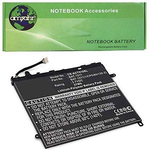 amsahr A510-02 vervangende batterij voor Acer Iconia Tablet A510 (4 -Cells, 36WH) zwart