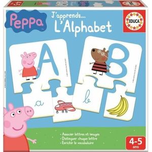 Educa - Peppa Pig. Het alfabet. Educatief spel. +3 jaar. Ref. 16223