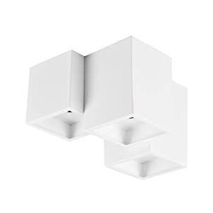 Trio Leuchten plafondlamp Fernando 604900331, metaal wit mat, excl. 3x GU10