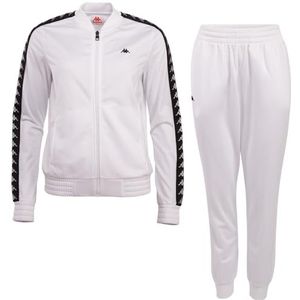 Kappa STYLECODE: 314056 Trainingspak voor dames, regular fit, wit (bright white), XL