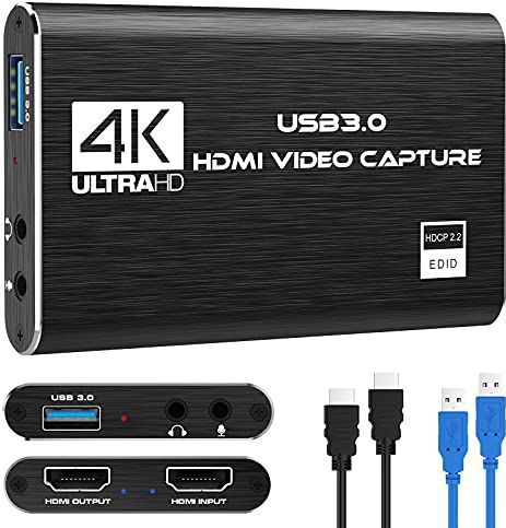 Rybozen Game Capture Card USB 3.0 Video Card HD 1080P HDMI video-opname met live uitzendingen recorder apparaat streaming voor Windows Linux OS X-systeem