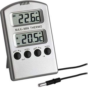 TFA Dostmann Moxx digitale binnen-/buitenthermometer, maximum- en lage waarden, voor temperatuurbewaking