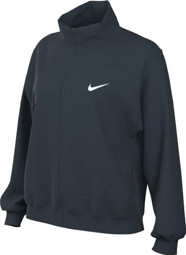 Nike Everything Wovens oversized Repel damesjack met uv-bescherming - Blauw