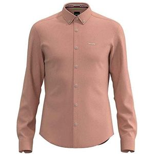 BOSS Heren BIADO_R Shirts, Medium Rood, L