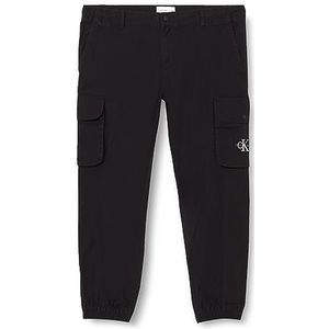 Calvin Klein Jeans Geweven broek, zwart, 5XL