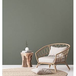 Unitapete Groen Goud Duurzaam - Natural Living A.S. Création 386622 - Vliesbehang Vintage Metallic - 10,05 x 0,53 m Made in Germany