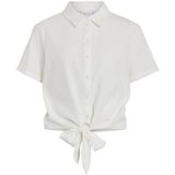 Viprisilla S/S Knoop Shirt/1, wit (snow white), 44