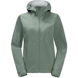 Jack Wolfskin (Texapore: ademend en waterdicht [1115951 / Elsberg 2,5 l Jkt] outdoor jas, picknick groen, XS dames, picknick groen, XS