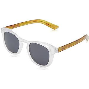 Ocean Sunglasses Fashion Cool gepolariseerde zonnebril voor dames en heren, uniseks, volwassenen, Mat Trans Wit, 46/17/145