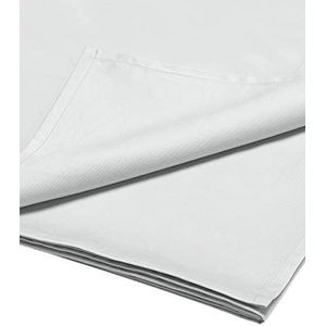 Bianca Flat Sheet, 100% Katoen, Zilver, Super King