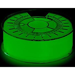 extrudr® PETG Ø 1,75 mm (0,8 kg) 'Glow in the Dark' - 3D-printerfilament - Made in Austria - hoogste kwaliteit voor een eerlijke prijs