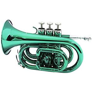 DIMAVERY TP-300 B-pocket trumpet, groen