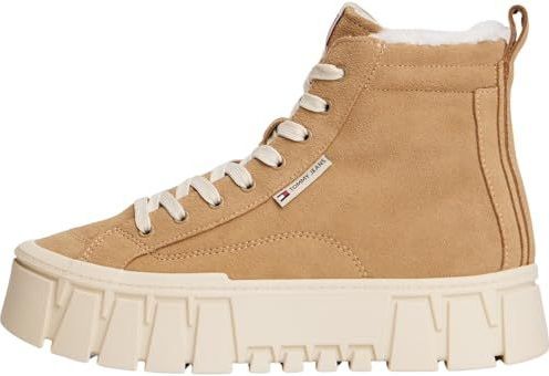 Tommy Jeans - VULC - Veterboots - Effen - Echt Suède