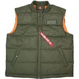 Sweatvest - Plum - Katoen/Polyester - Regular Fit