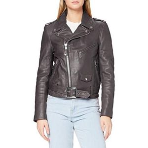 Schott NYC - Jas - Dames - Bruin - Leren met Gesp