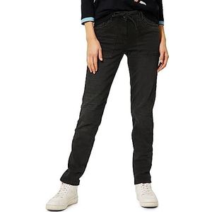 Cecil Dames B375864 Denim Joggingbroek, Zwart Washed, W27/L28, Black Washed., 27W x 28L